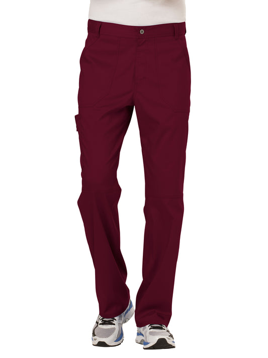 Men's 7-Pocket Fly Drawstring Front Pant - WW140 - Wine