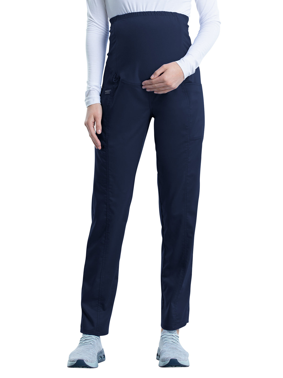 Women's 3-Pocket Maternity Straight Leg Scrub Pant