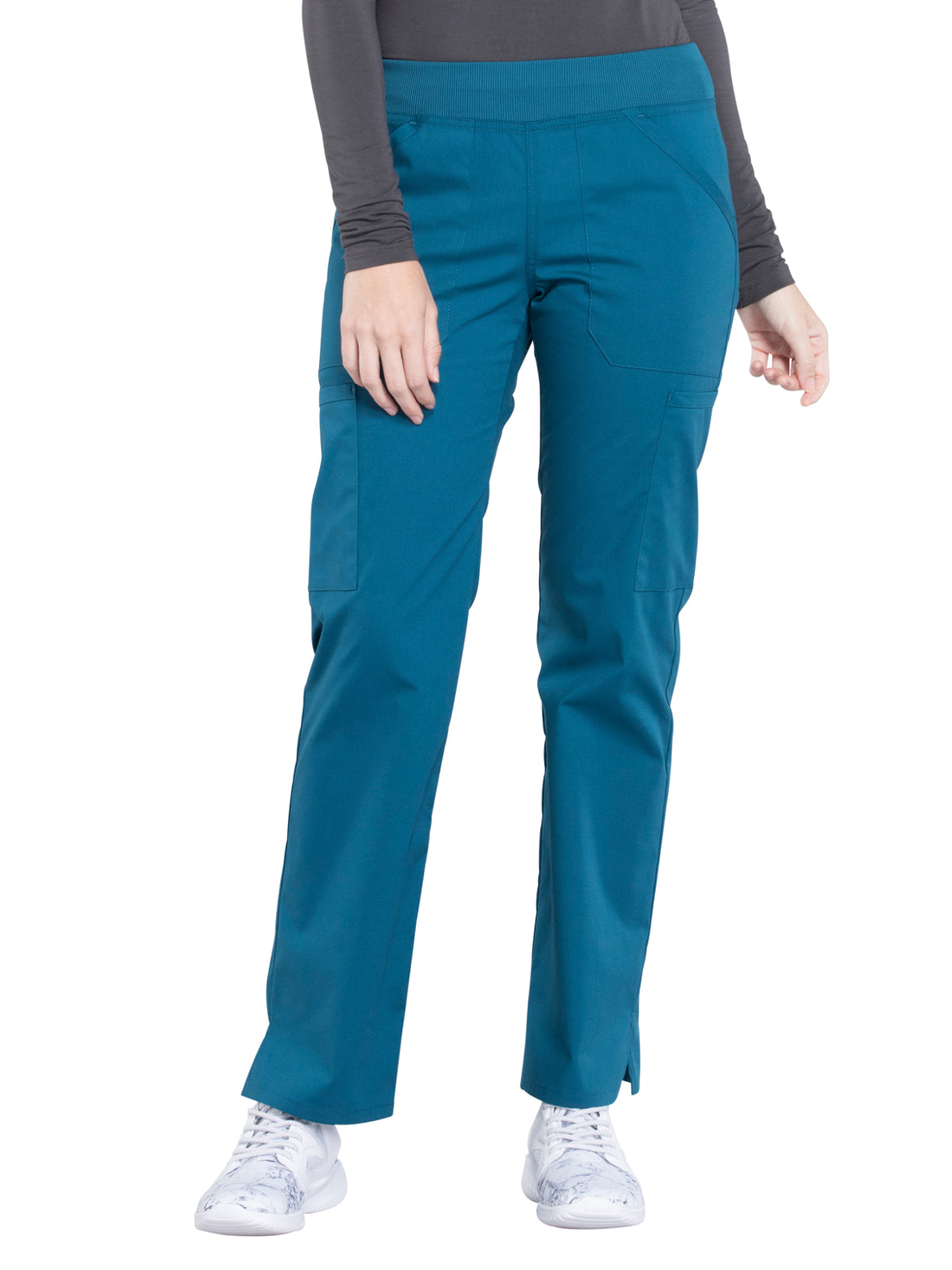 Women's Mid Rise Straight Leg Cargo Pant