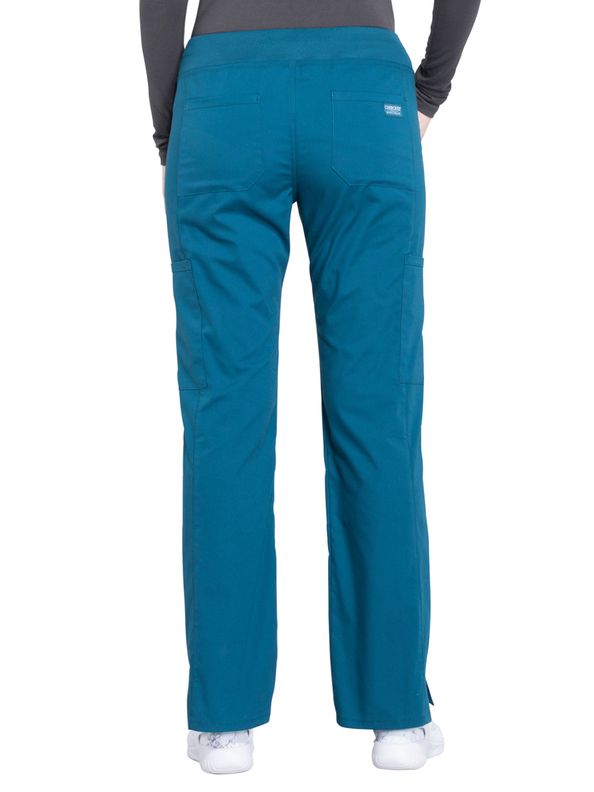 Women's Mid Rise Straight Leg Cargo Pant