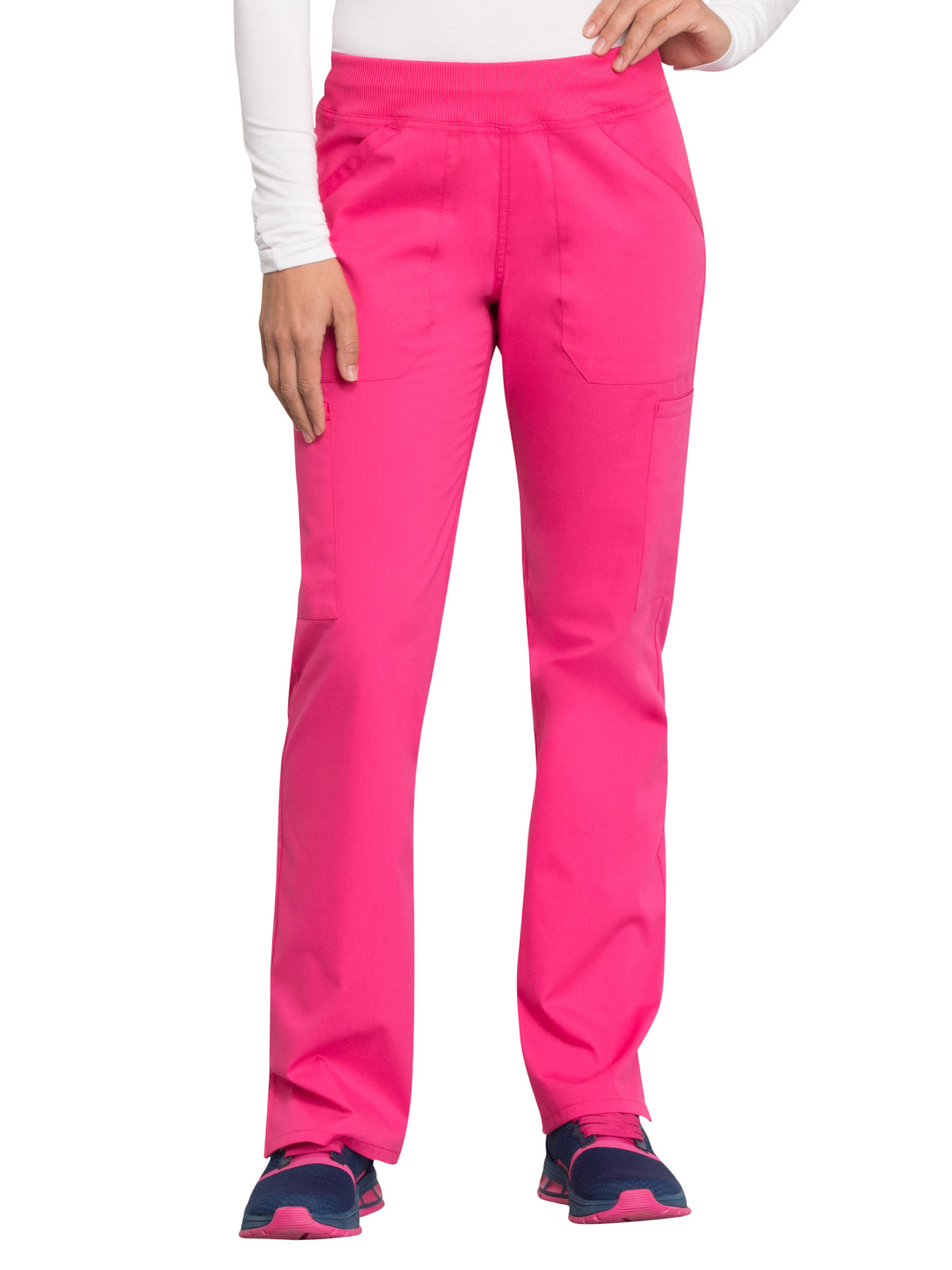 Women's Mid Rise Straight Leg Cargo Pant