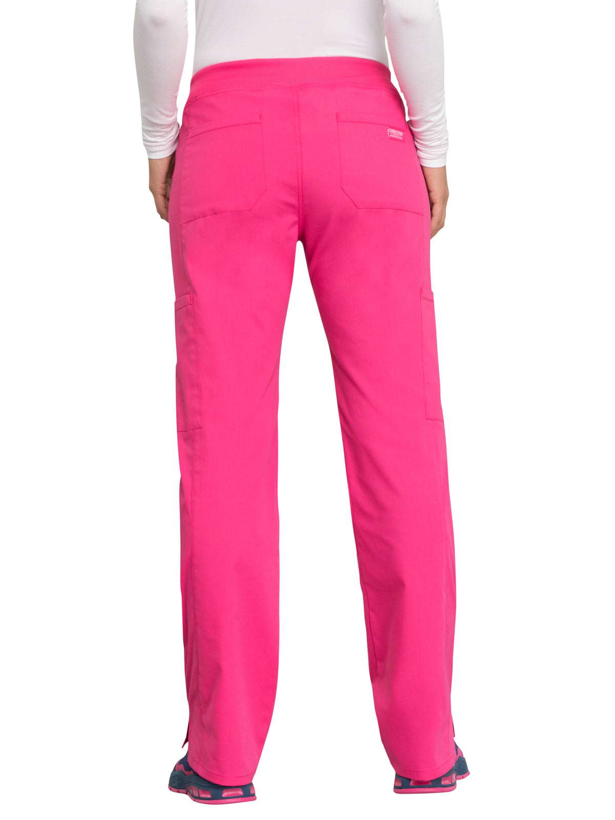 Women's Mid Rise Straight Leg Cargo Scrub Pant