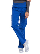 Women's Mid Rise Straight Leg Cargo Pant - WW170 - Galaxy Blue
