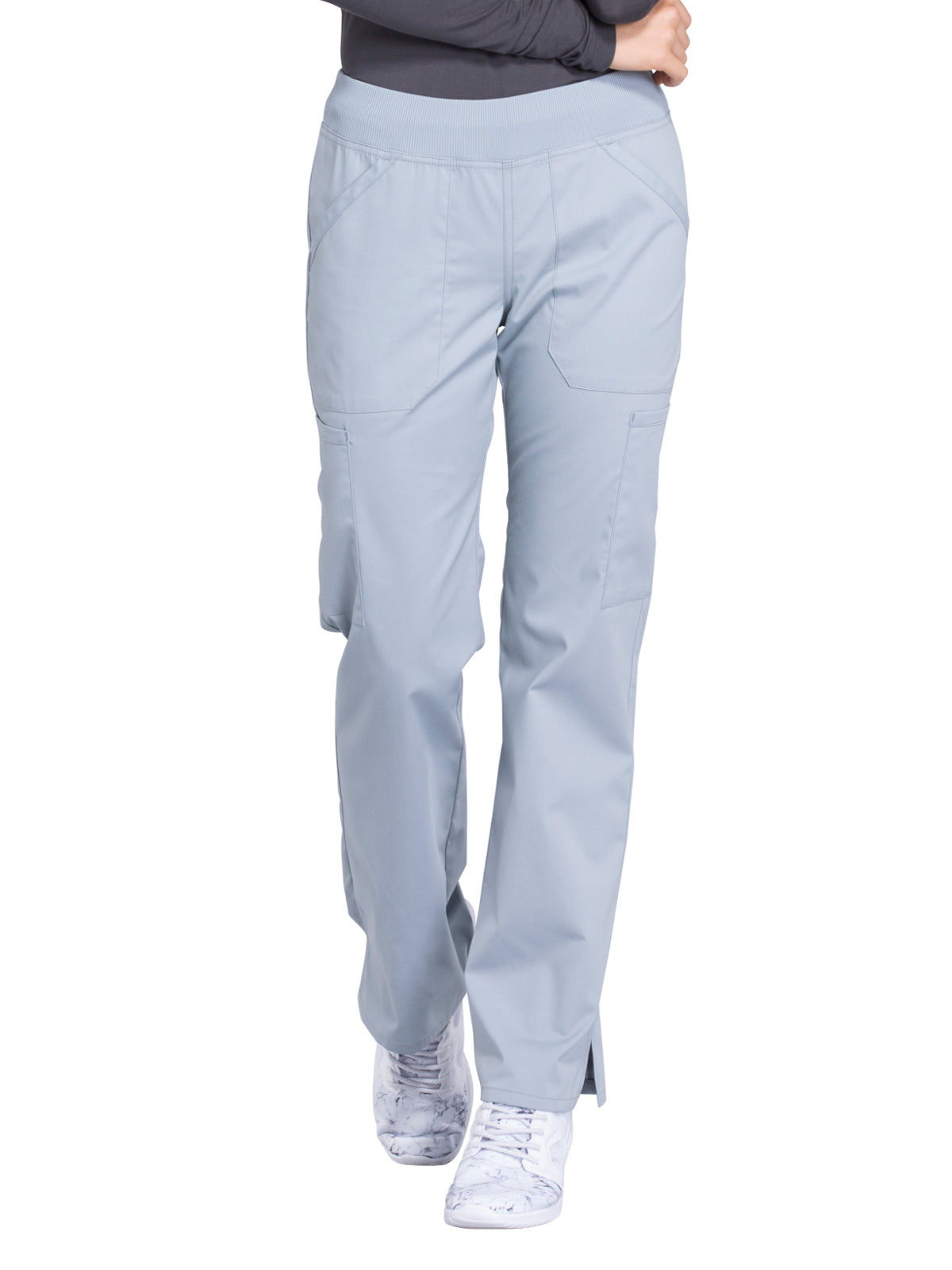 Women's Mid Rise Straight Leg Cargo Scrub Pant