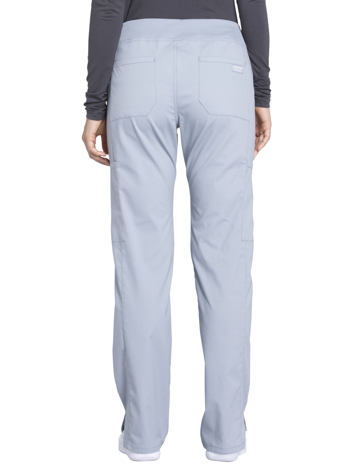 Women's Mid Rise Straight Leg Cargo Scrub Pant