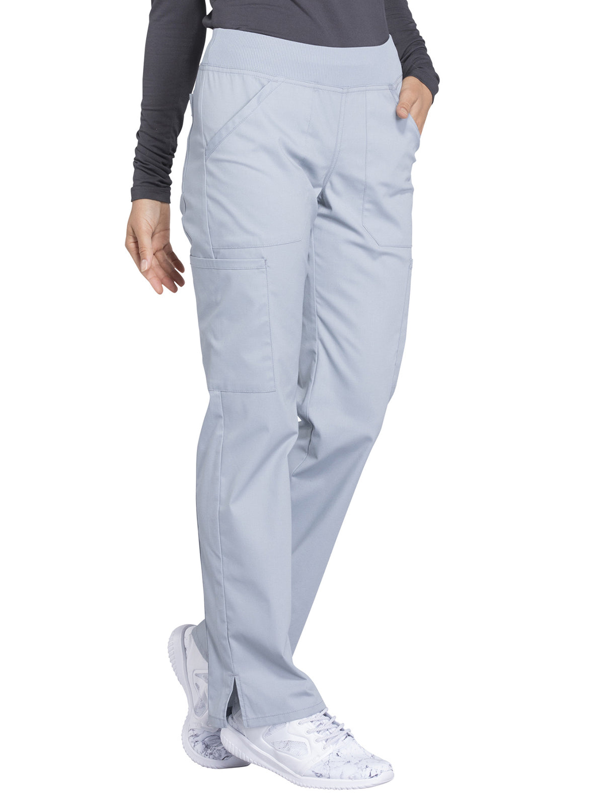 Women's Mid Rise Straight Leg Cargo Pant