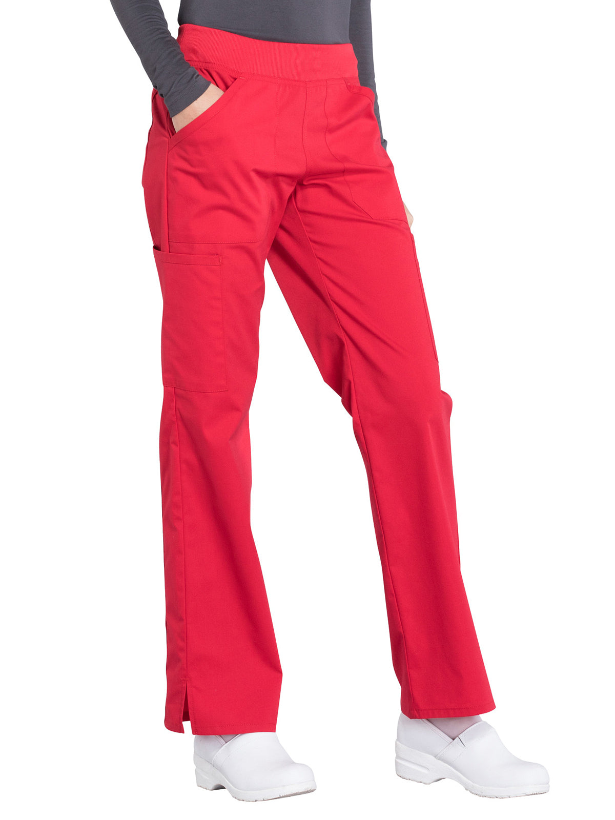 Women's Mid Rise Straight Leg Cargo Pant