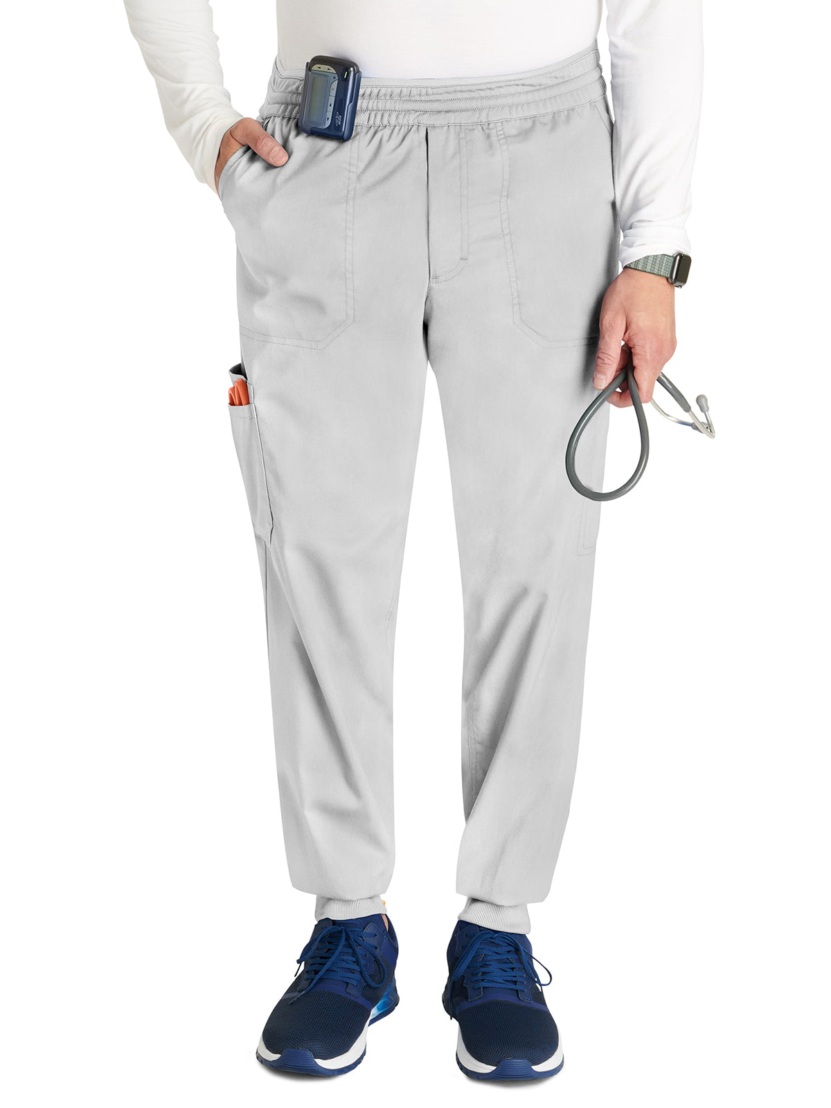 Men's Mid-Rise Pull-On Scrub Pant