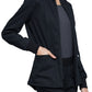 Women's 2-Pocket Zip Front Scrub Jacket