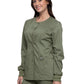 Women's 3-Pocket Snap Front Scrub Jacket