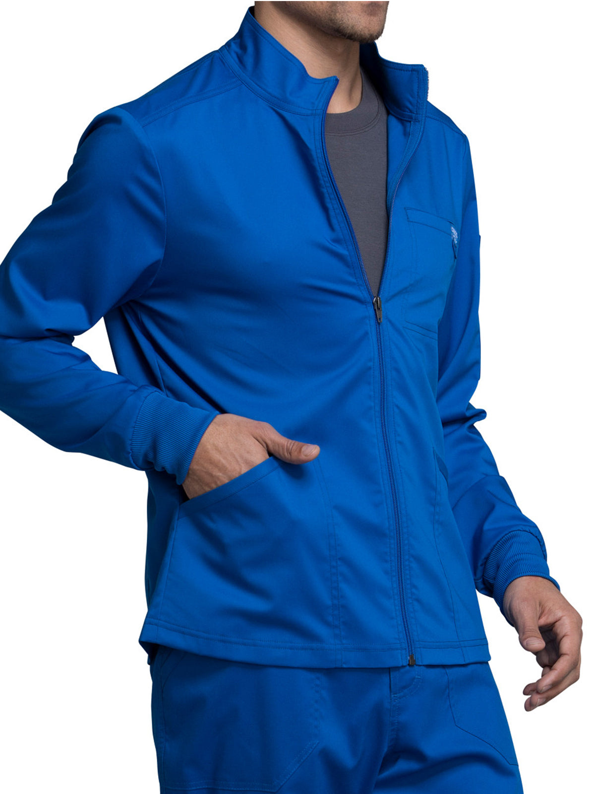 Men's 5-Pocket Zip Front Jacket