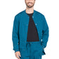 Men's 2-Pocket Snap Front Scrub Jacket