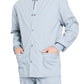 Men's 2-Pocket Snap Front Scrub Jacket