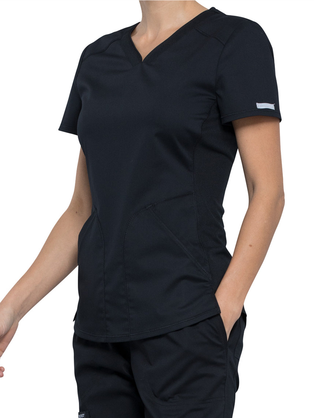 Women's 2-Pocket V-Neck Scrub Top