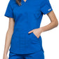 Women's 2-Pocket V-Neck Scrub Top