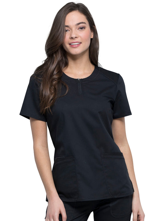 Women's Round Neck Scrub Top