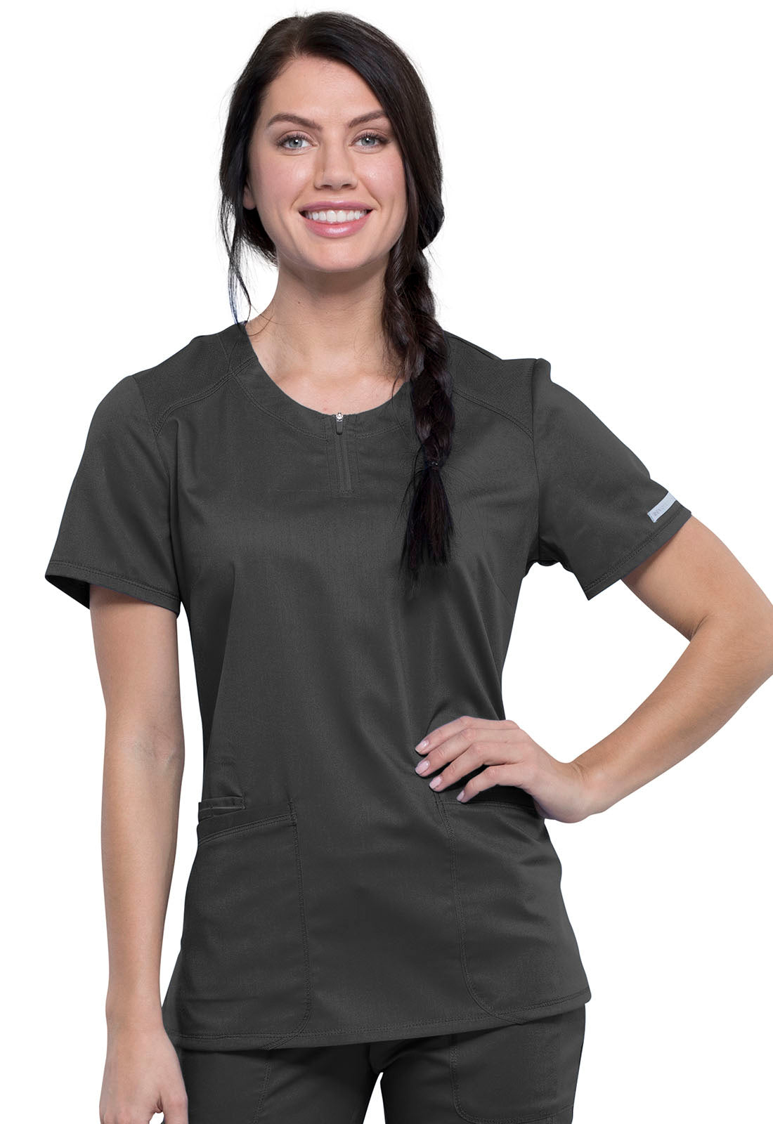 Women's Round Neck Scrub Top