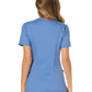 Women's 2-Pocket Mock Wrap Scrub Top