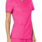 Women's 2-Pocket Mock Wrap Scrub Top