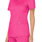 Women's 2-Pocket Mock Wrap Scrub Top