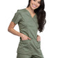 Women's 2-Pocket Mock Wrap Scrub Top