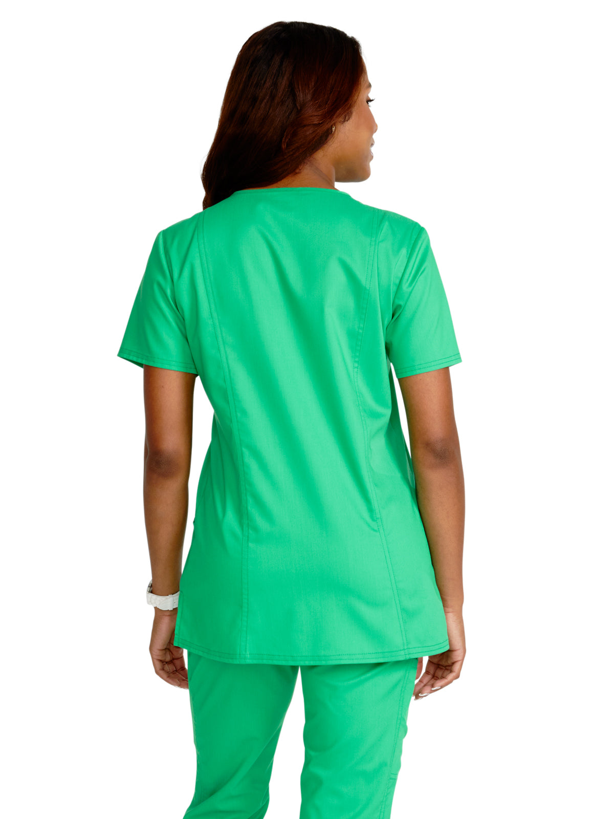 Women's 3-Pocket V-Neck Scrub Top