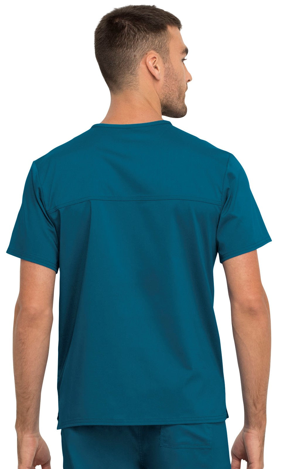 Unisex 1-Pocket Tuckable V-Neck Top