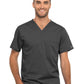 Unisex 1-Pocket Tuckable V-Neck Scrub Top