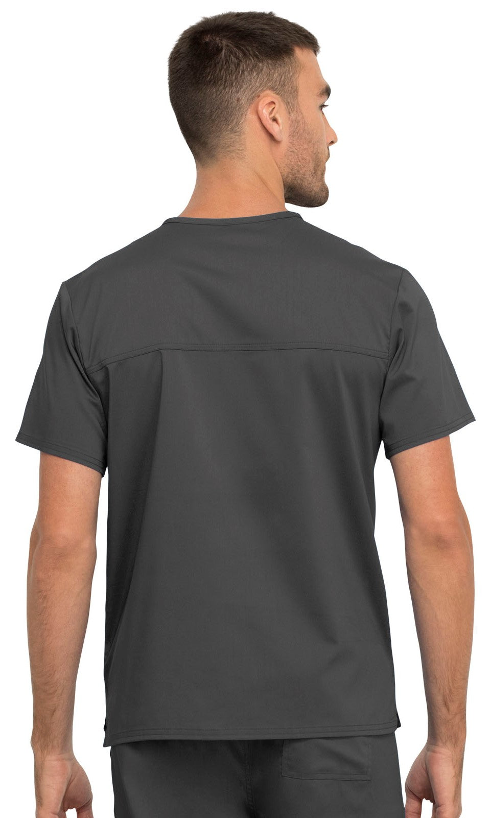 Unisex 1-Pocket Tuckable V-Neck Top