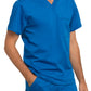 Unisex 1-Pocket Tuckable V-Neck Scrub Top