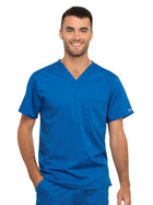 Unisex 1-Pocket Tuckable V-Neck Top - WW625 - Royal