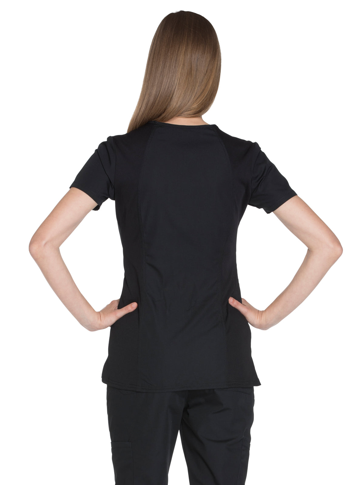 Women's 2-Pocket V-Neck Scrub Top