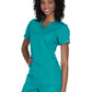 Women's 2-Pocket V-Neck Scrub Top