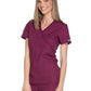 Women's 2-Pocket Mock Wrap Scrub Top