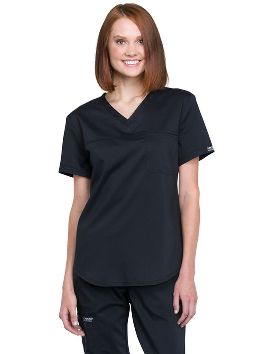 Women's 1-Pocket Tuckable V-Neck O.R. Top