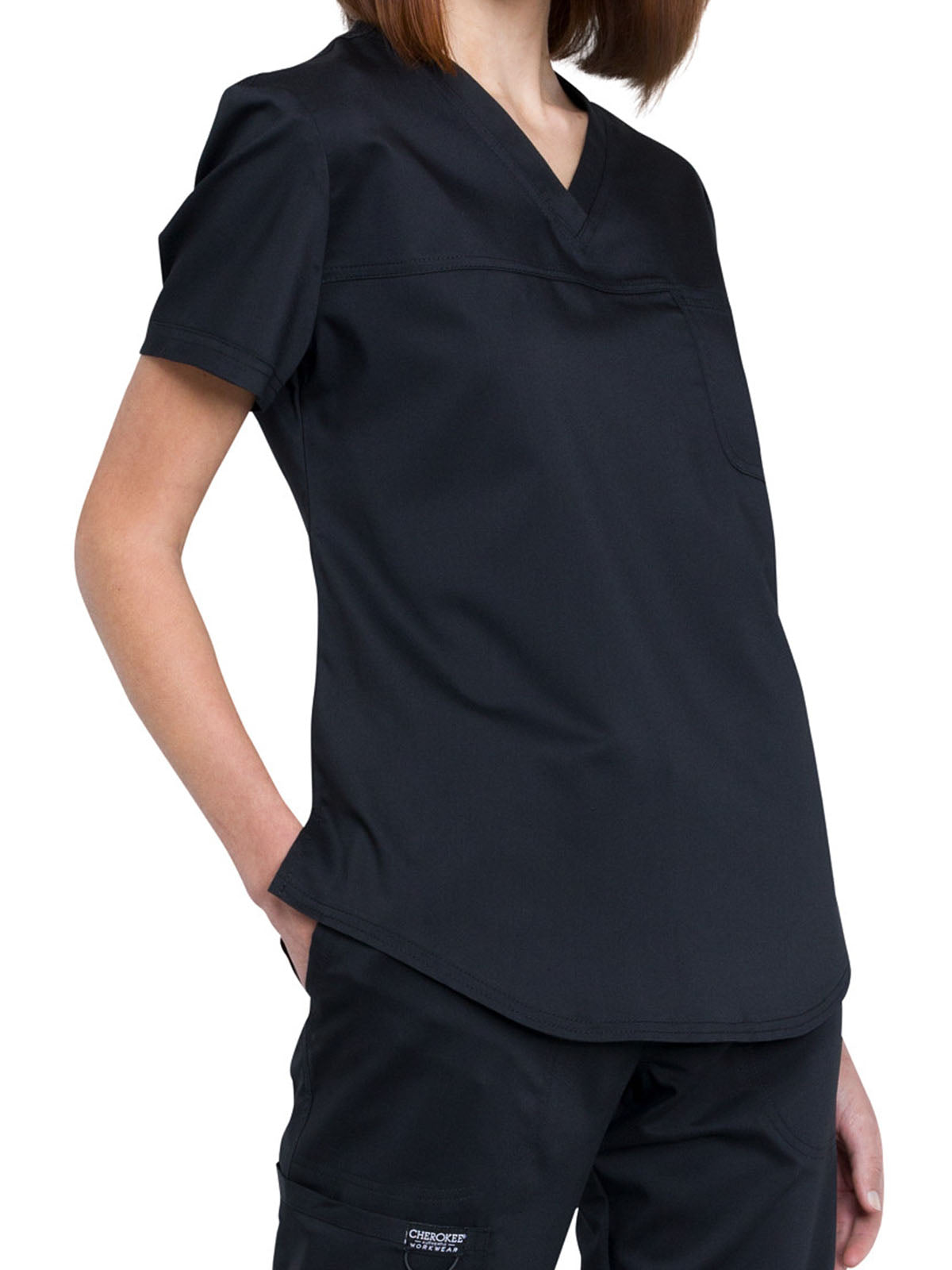 Women's 1-Pocket Tuckable V-Neck O.R. Top