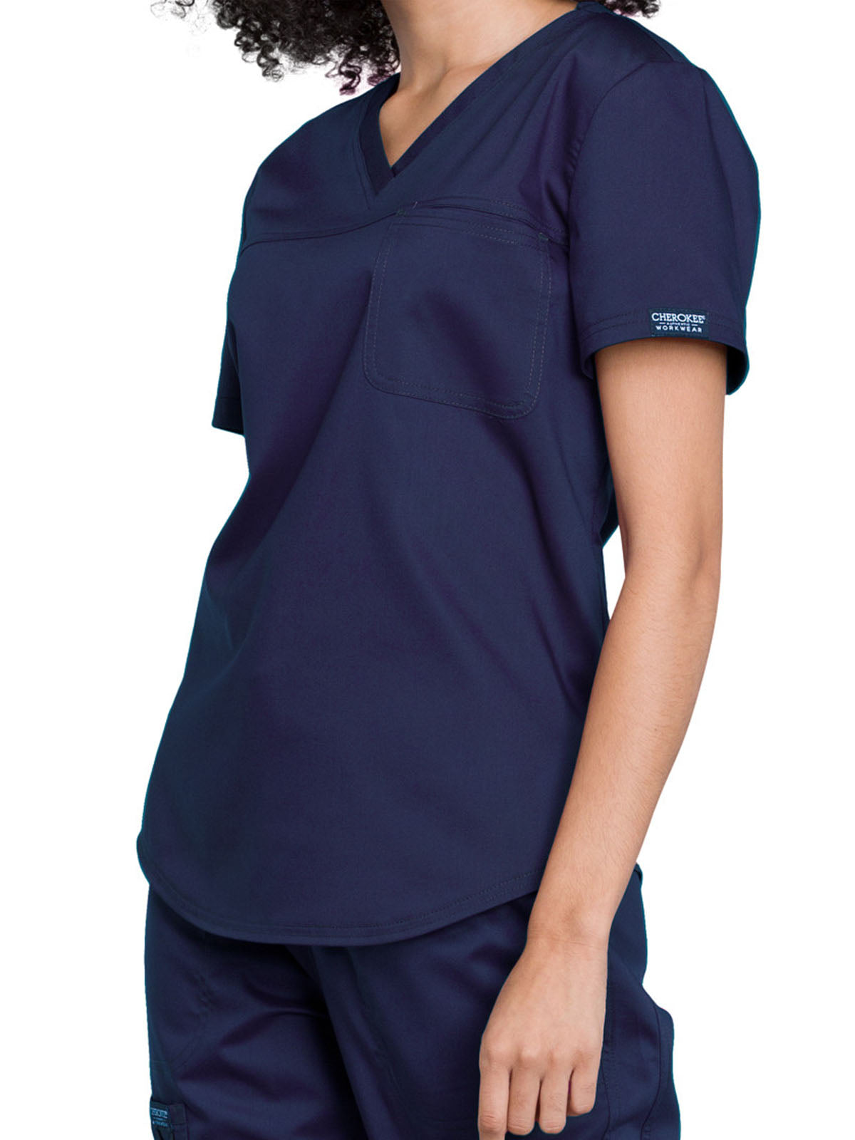 Women's 1-Pocket Tuckable V-Neck O.R. Top