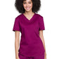 Women's 1-Pocket Tuckable V-Neck O.R. Top - WW657 - Wine
