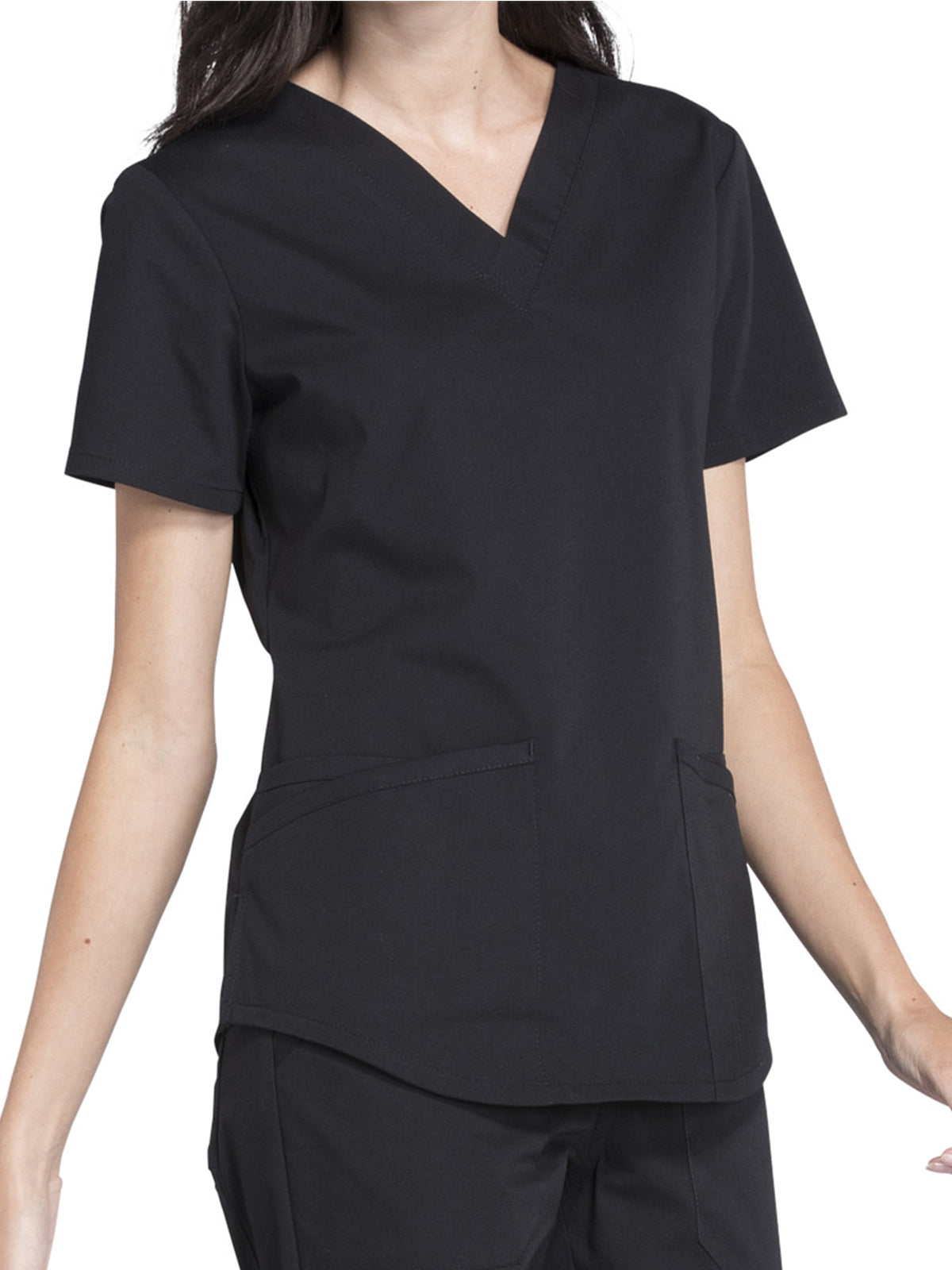 Women's 3-Pocket V-Neck Top