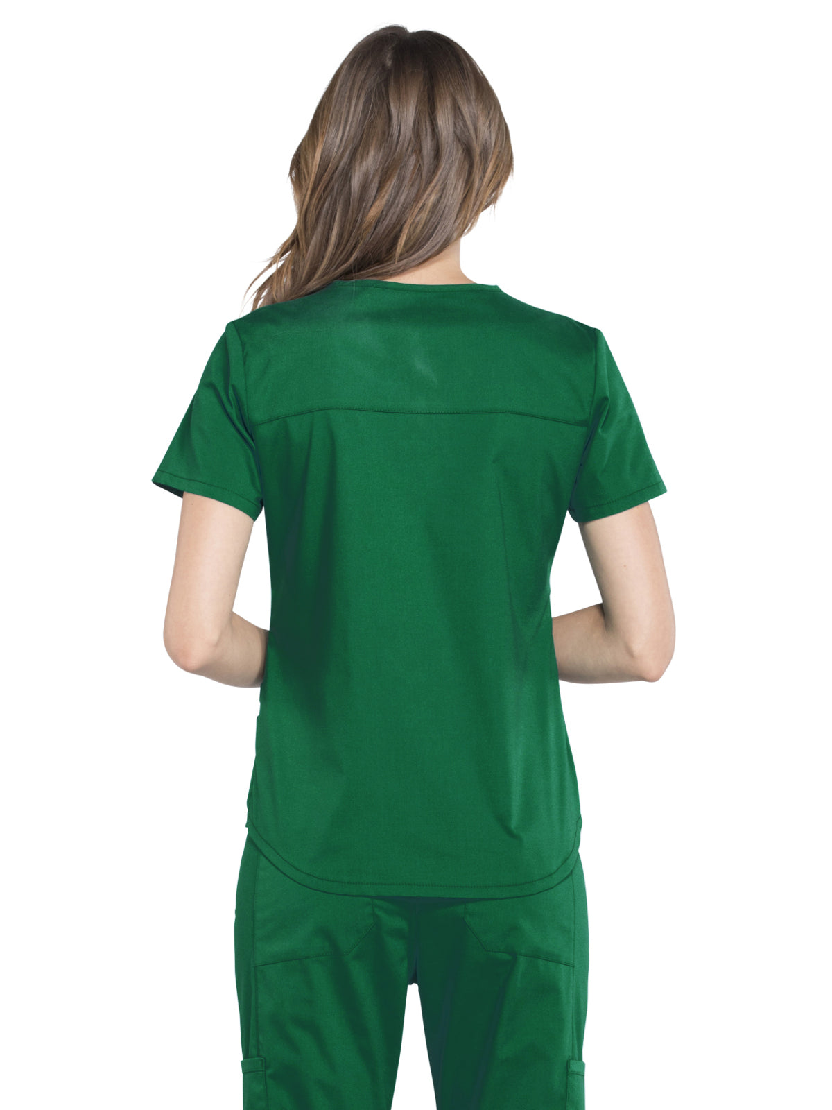 Women's 3-Pocket V-Neck Scrub Top