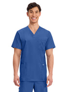 Men's 3-Pocket V-Neck Top - WW670 - Galaxy Blue