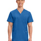 Men's 3-Pocket V-Neck Top - WW670 - Royal
