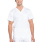 Men's 3-Pocket V-Neck Top - WW670 - White
