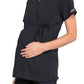 Women's 2-Pocket Maternity Mock Wrap Scrub Top