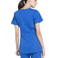 Women's 2-Pocket Maternity Mock Wrap Scrub Top