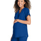 Women's 2-Pocket Maternity Mock Wrap Scrub Top