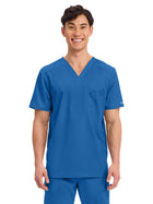 Men's 1-Pocket Tuckable V-Neck Top - WW690 - Royal