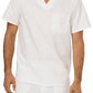 Men's 1-Pocket Tuckable V-Neck Top - WW690 - White