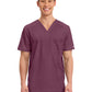 Men's 1-Pocket Tuckable V-Neck Top - WW690 - Wine