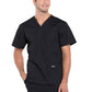 Men's 4-Pocket V-Neck Scrub Top